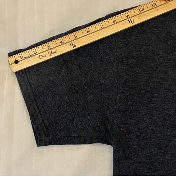 Volcom gray comfy relaxed t-shirt sz L 50/50 cotton/polyester - Picture 7 of 11